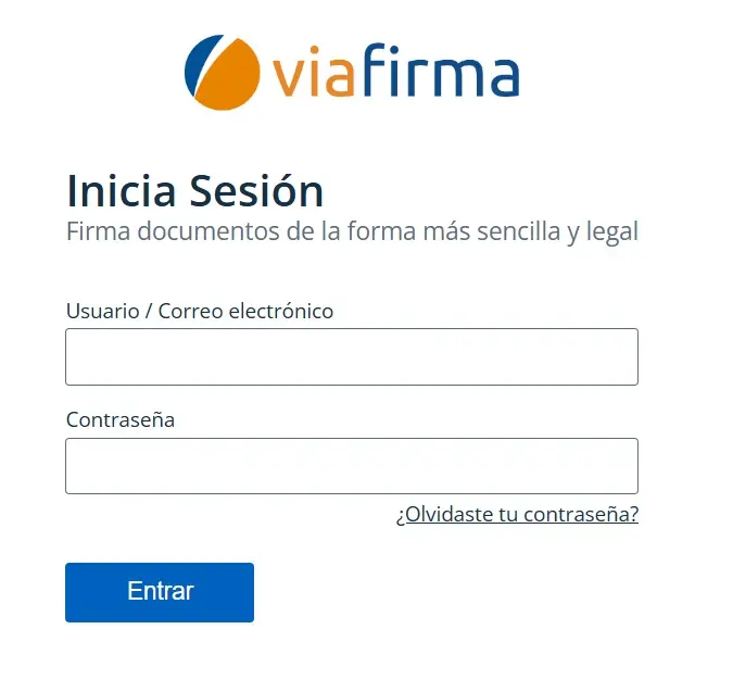 Viafirma con firma digital